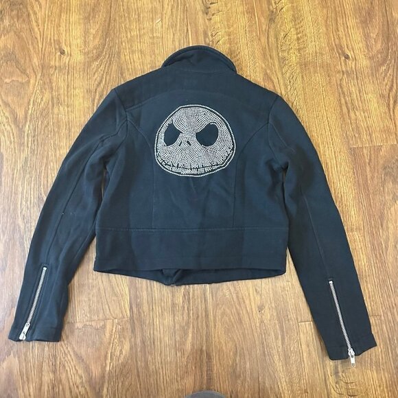 Authentic Disney Parks Jack Skellington moto jacket - Picture 5 of 6